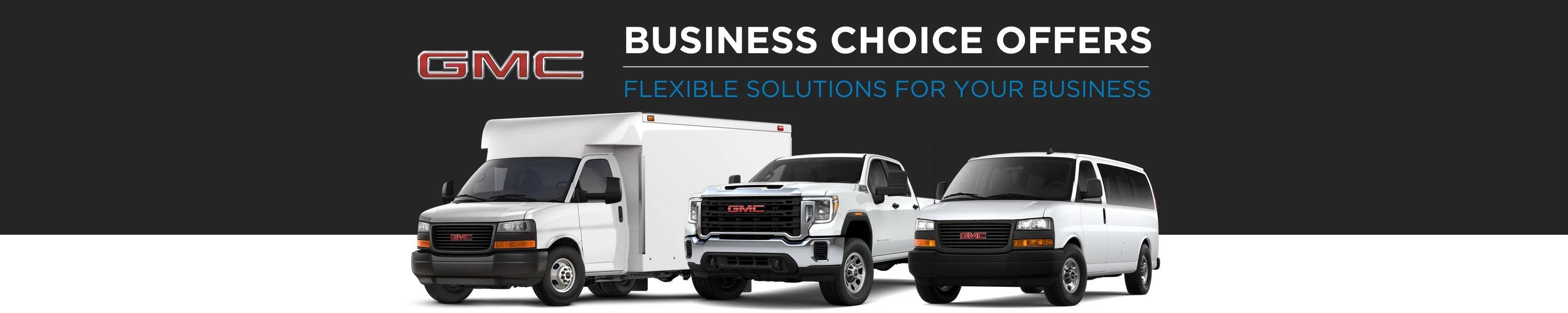 GMC Business Choice Offers - Flexible Solutions for your Business - Crain Buick GMC in Conway AR