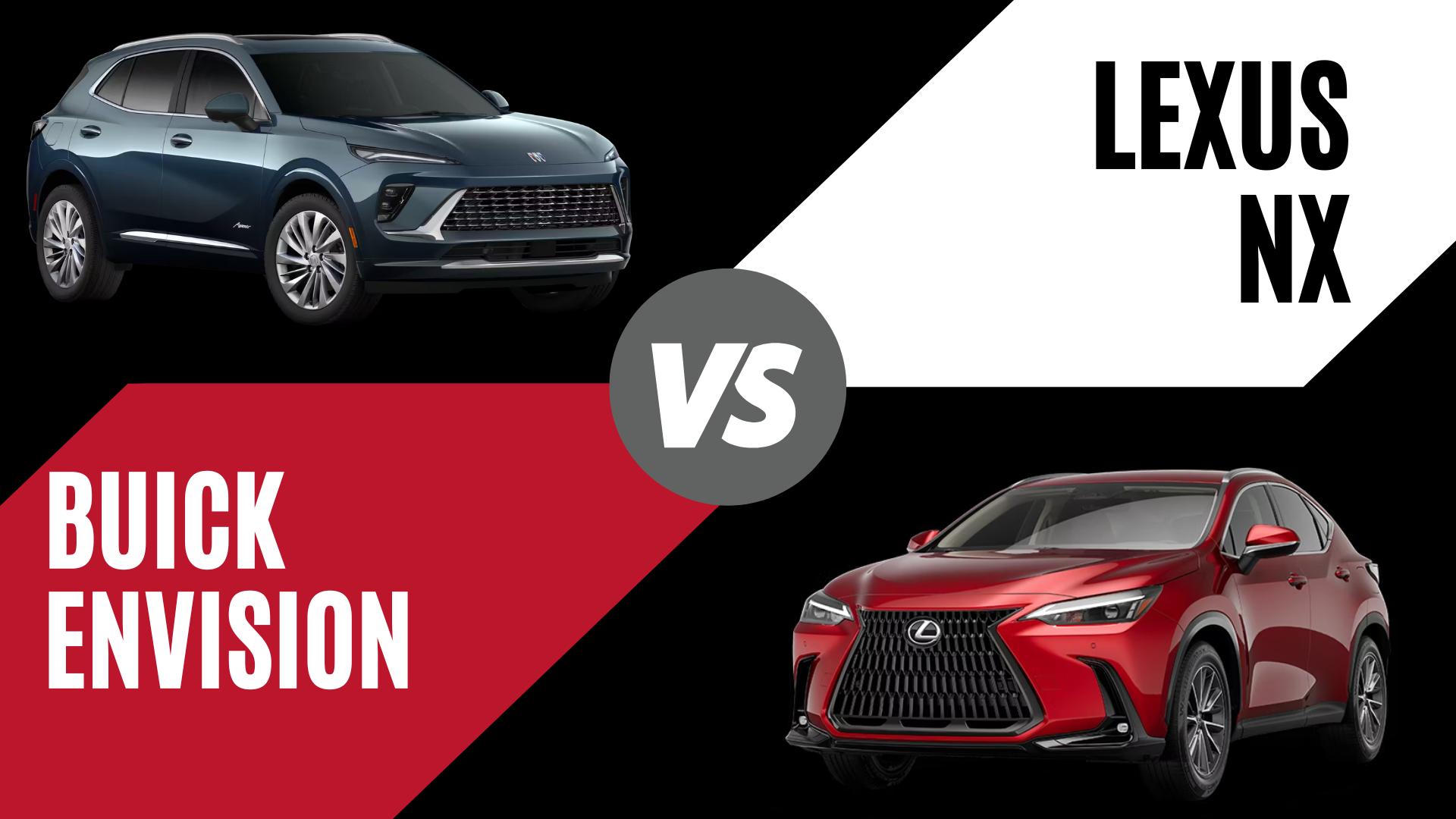 2026 Buick Envision vs Lexus NX compact SUV comparison for Conway drivers