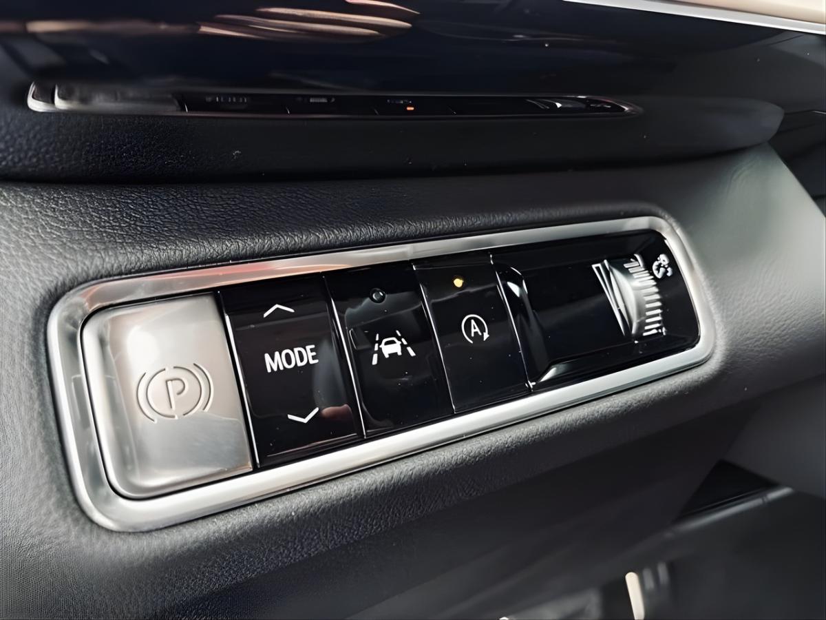 Buick interior safety and driver-assist controls inside a vehicle at Crain Buick GMC of Conway