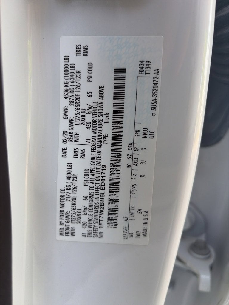 2020 Ford F-250SD Lariat - LARIAT ULTIMATE PKG / REMOTE START