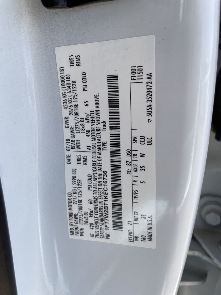 2019 Ford F-250SD XLT