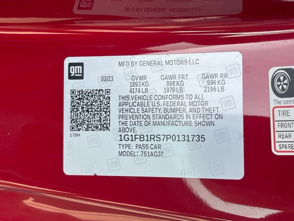 2023 Chevrolet Camaro 1LT - 335 HP / APPLE CARPLAY