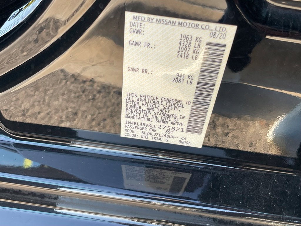 2020 Nissan Altima 2.5 S - 39 MPG / APPLE CARPLAY