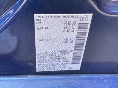 2024 Nissan Altima 2.5 SR - MOONROOF / BLIND SPOT MONITOR