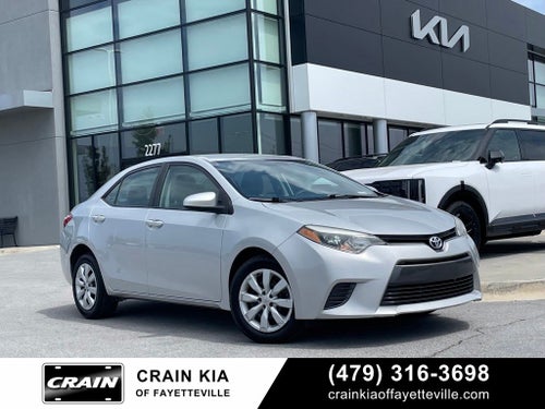 2016 Toyota Corolla LE - 38 MPG / KEYLESS ENTRY