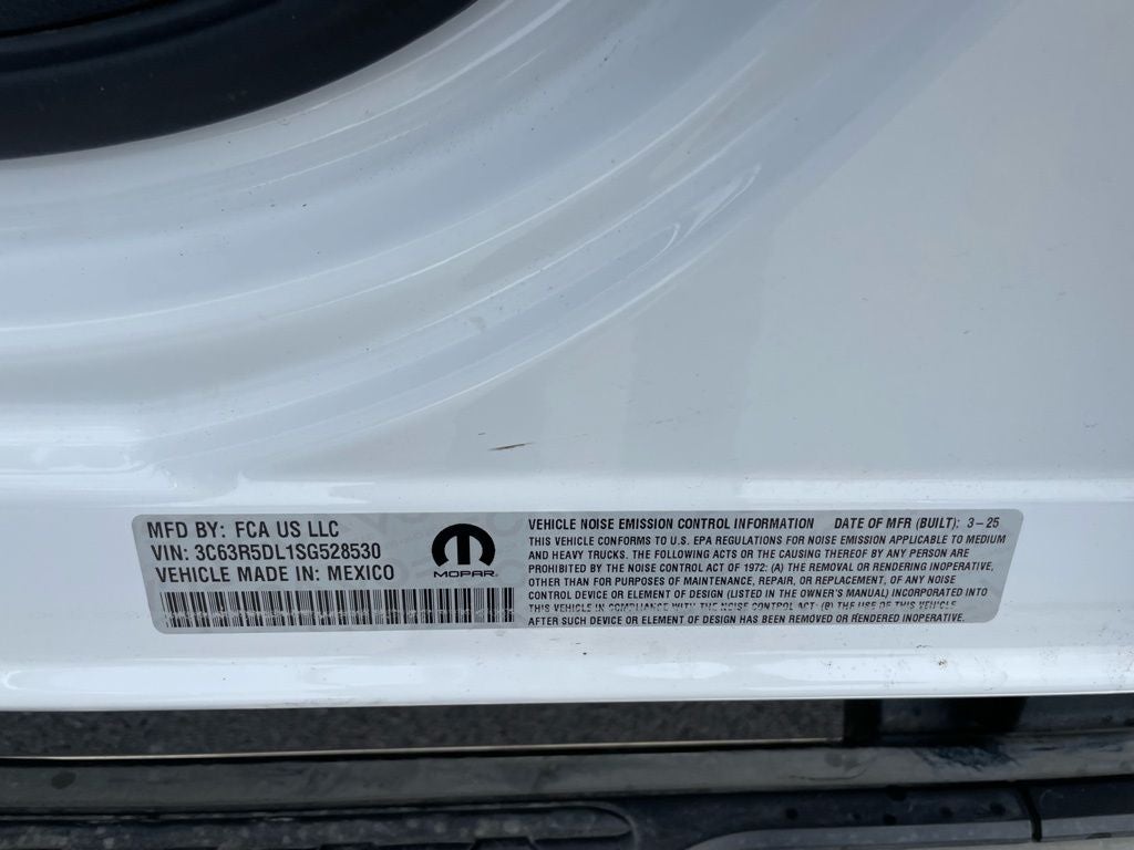 2025 RAM 2500 Big Horn - 6.7 CUMMINS DIESEL / REMOTE START