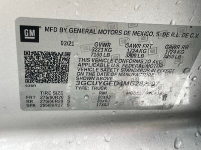 2021 Chevrolet Silverado 1500 LTZ