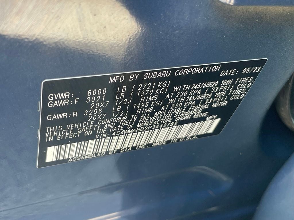 2023 Subaru Ascent Onyx Edition - POWER MOONROOF / 3RD ROW