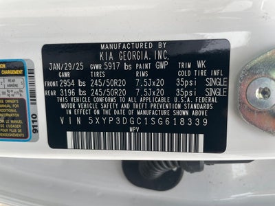 2025 Kia Telluride EX X-Line - KIA CERTIFIED / VENTILATED SEATS
