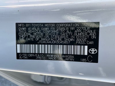 2024 Toyota Prius XLE - 52 MPG / RAIN SENSING WIPERS