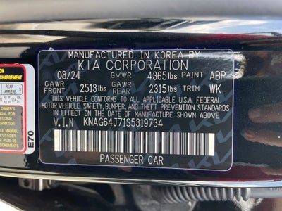 2025 Kia K5 GT-Line - KIA CERTIFIED / PANORAMIC SUNROOF