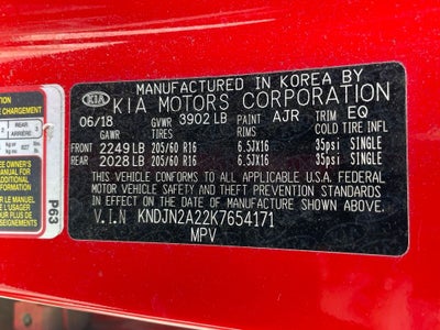 2019 Kia Soul Base - REMOTE START / CRUISE CONTROL