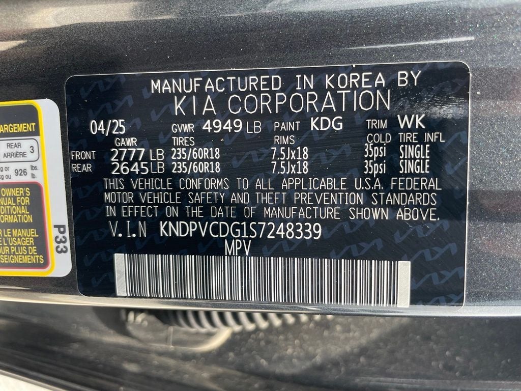 2025 Kia Sportage Hybrid EX - KIA CERTIFIED / 38 MPG