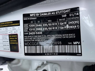 2014 Mercedes-Benz GLK GLK 350 4MATIC®