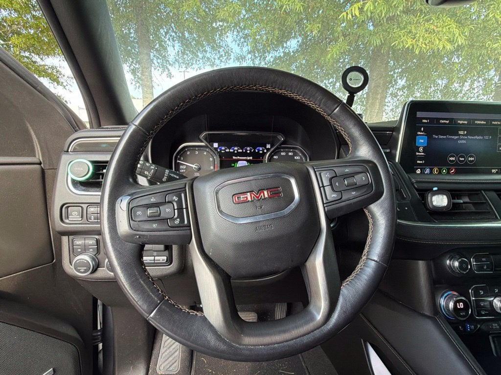 2021 GMC Yukon XL AT4 Pano Roof, Bucket Seats, Power Boards, DVD's