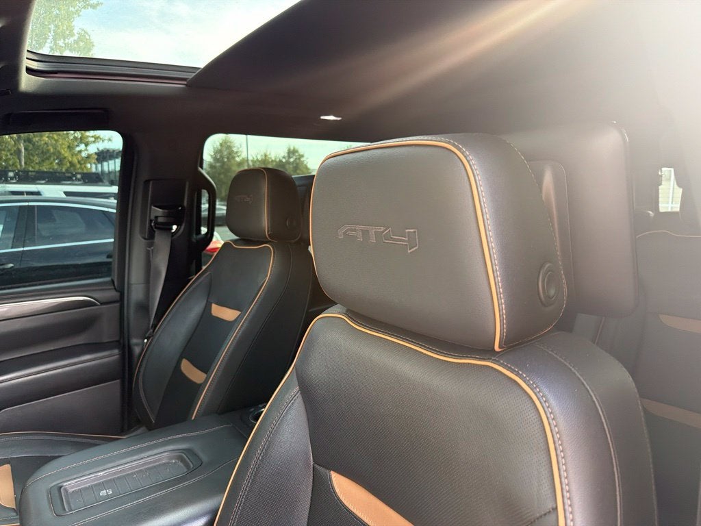 2021 GMC Yukon XL AT4 Pano Roof, Bucket Seats, Power Boards, DVD's