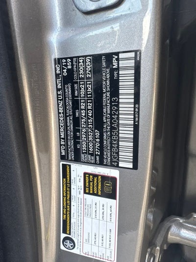 2020 Mercedes-Benz GLE GLE 350 4MATIC®
