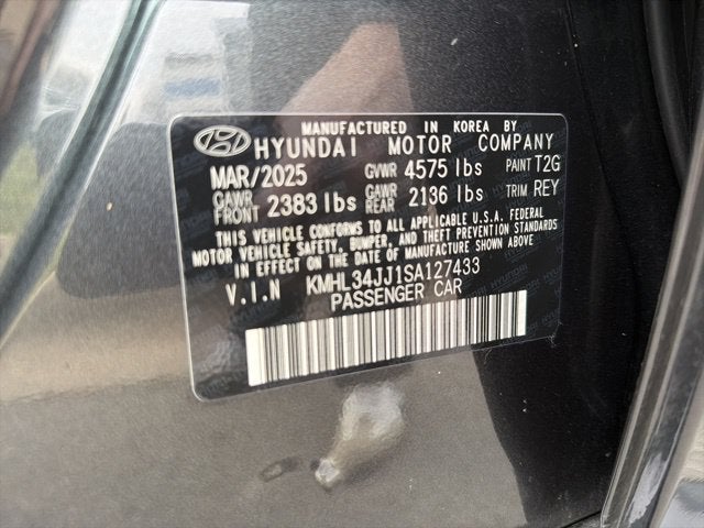 2025 Hyundai Sonata Hybrid SEL Low Miles, Clean CarFax
