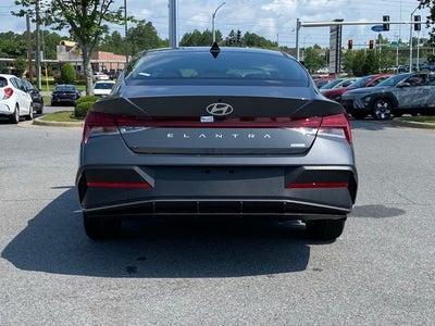 2025 Hyundai Elantra Hybrid Blue