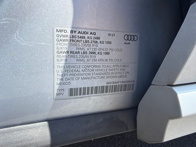2021 Audi Q5 45 Premium Plus quattro