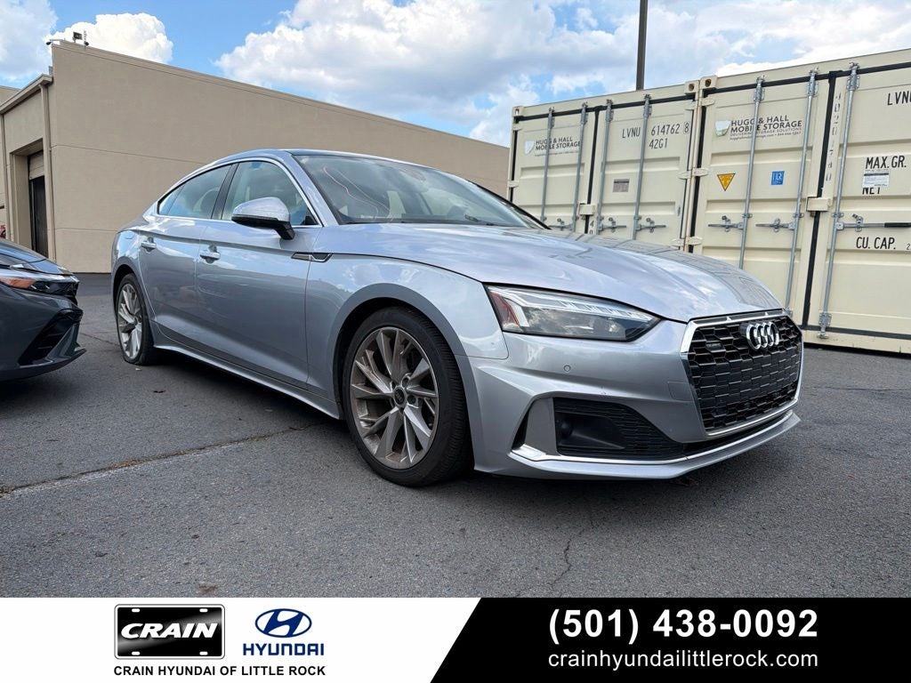 2023 Audi A5 Sportback Premium Plus, Leather, Moonroof, Clean CarFax quattro