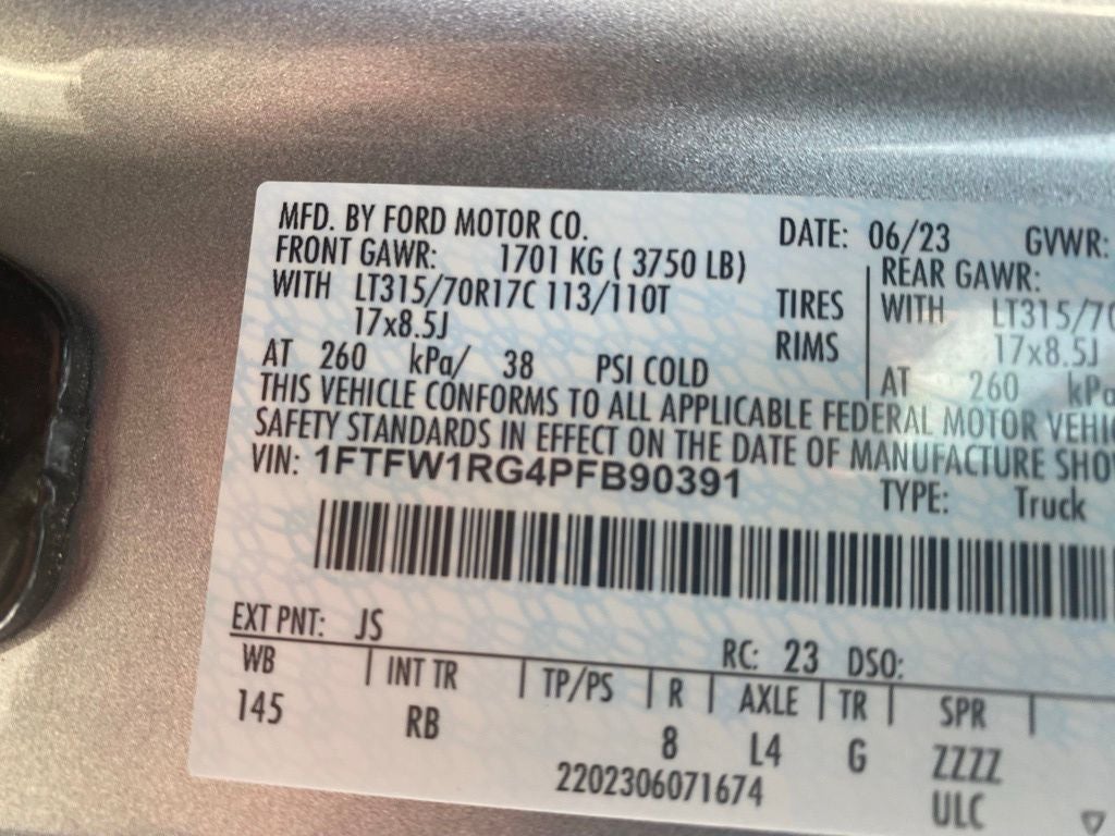 2023 Ford F-150 Raptor