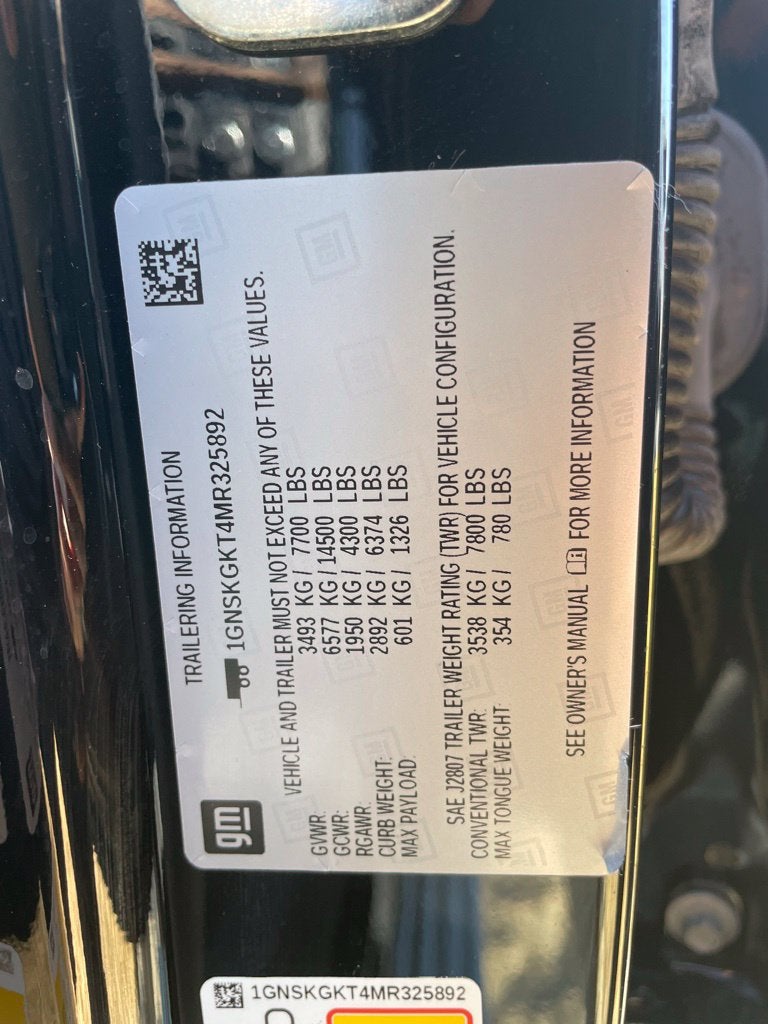 2021 Chevrolet Suburban High Country