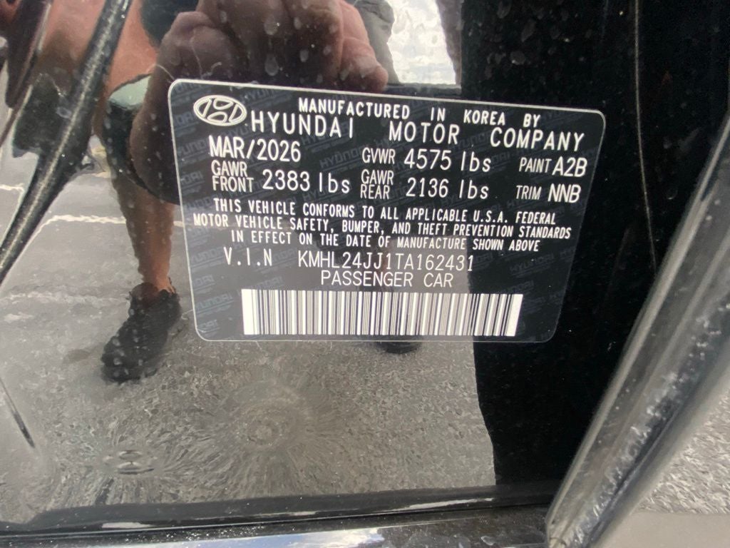 2026 Hyundai Sonata Hybrid Blue