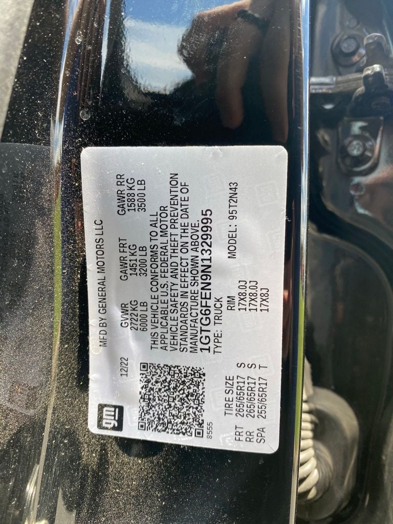 2022 GMC Canyon AT4 w/Cloth