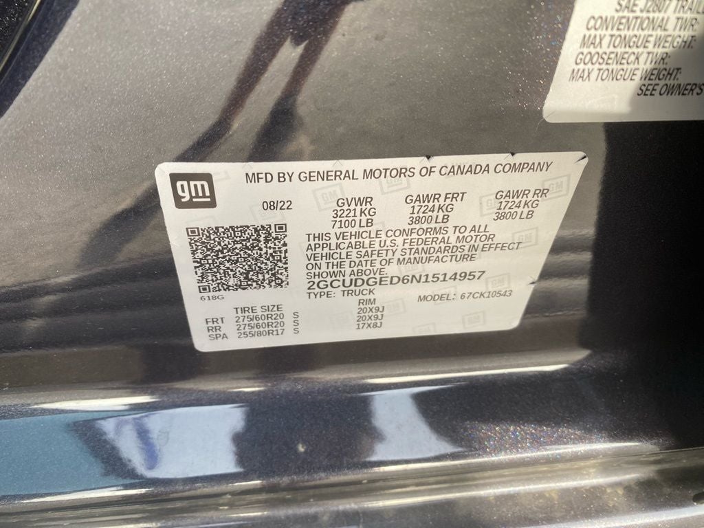 2022 Chevrolet Silverado 1500 LTZ