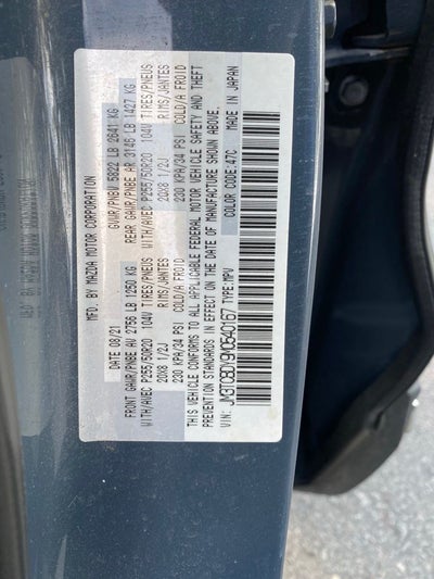 2021 Mazda Mazda CX-9 Carbon Edition