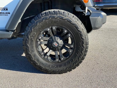 2017 Jeep Wrangler Unlimited Sport LIFT WHEELS AND TIRES GREAT CONDITION