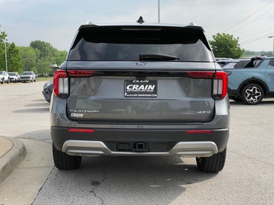 2025 Ford Explorer Platinum