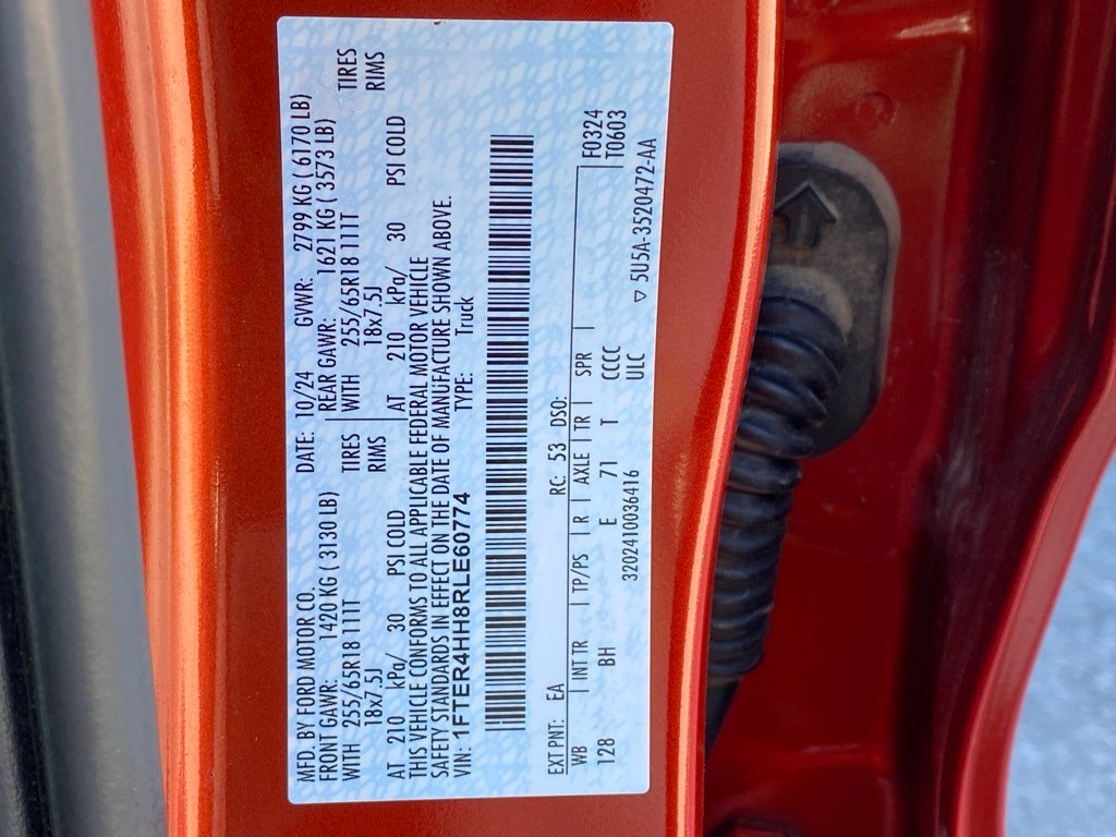 2024 Ford Ranger XLT XLT 4X4 ADVANCED TOW PACKAGE