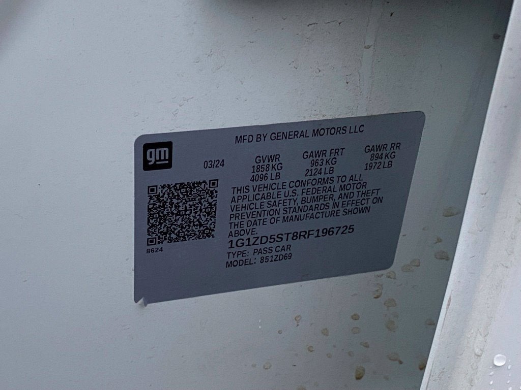 2024 Chevrolet Malibu LT 1LT