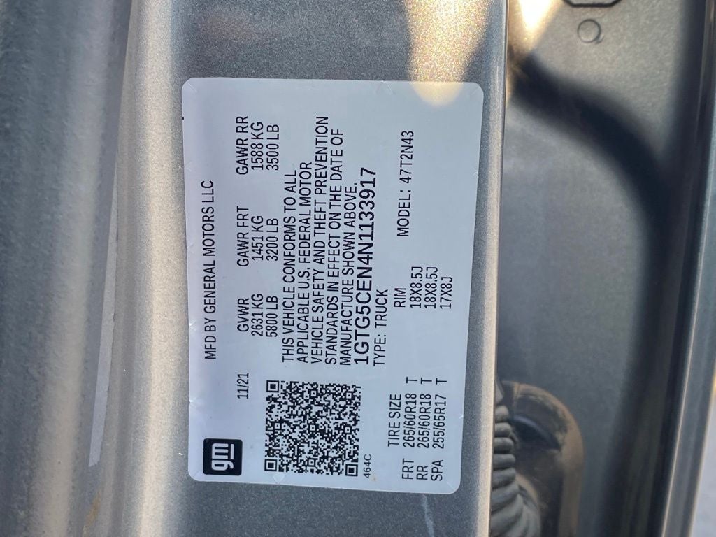 2022 GMC Canyon Elevation