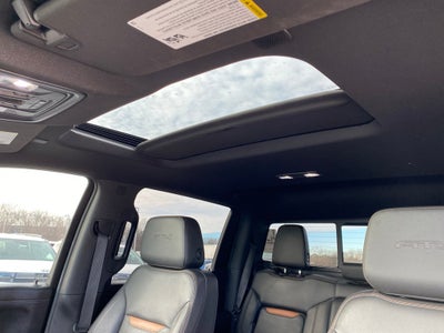 2021 GMC Sierra 1500 AT4 CarbonPro! Kicker MultiPro Audio, Sunroof, Tech an