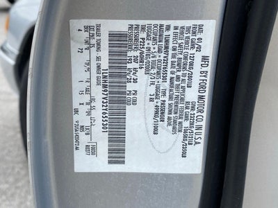 2002 Lincoln Continental Base