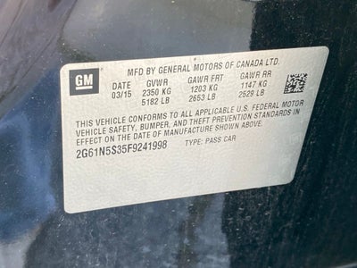 2015 Cadillac XTS Luxury