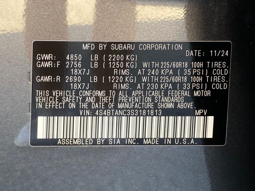 2025 Subaru Outback Limited