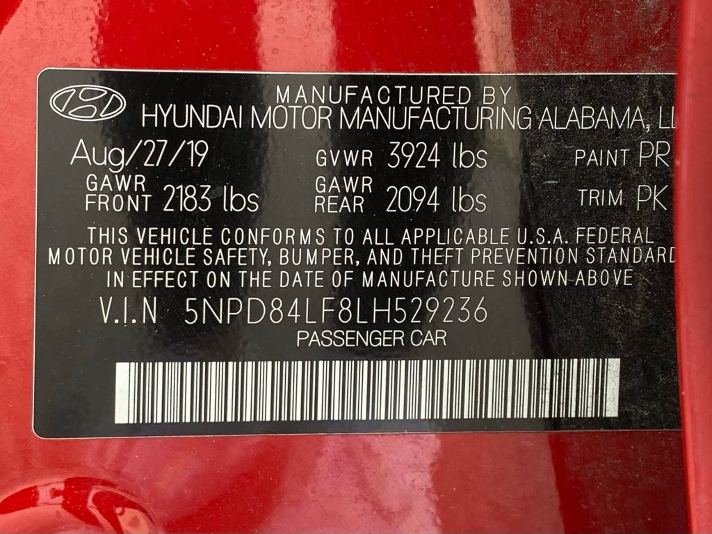 2020 Hyundai Elantra Limited