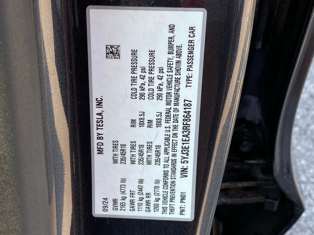 2024 Tesla Model 3 Base