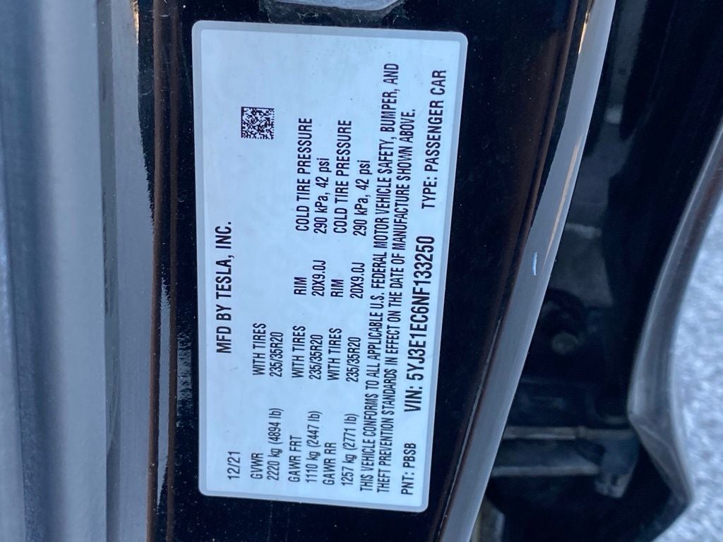 2022 Tesla Model 3 Performance