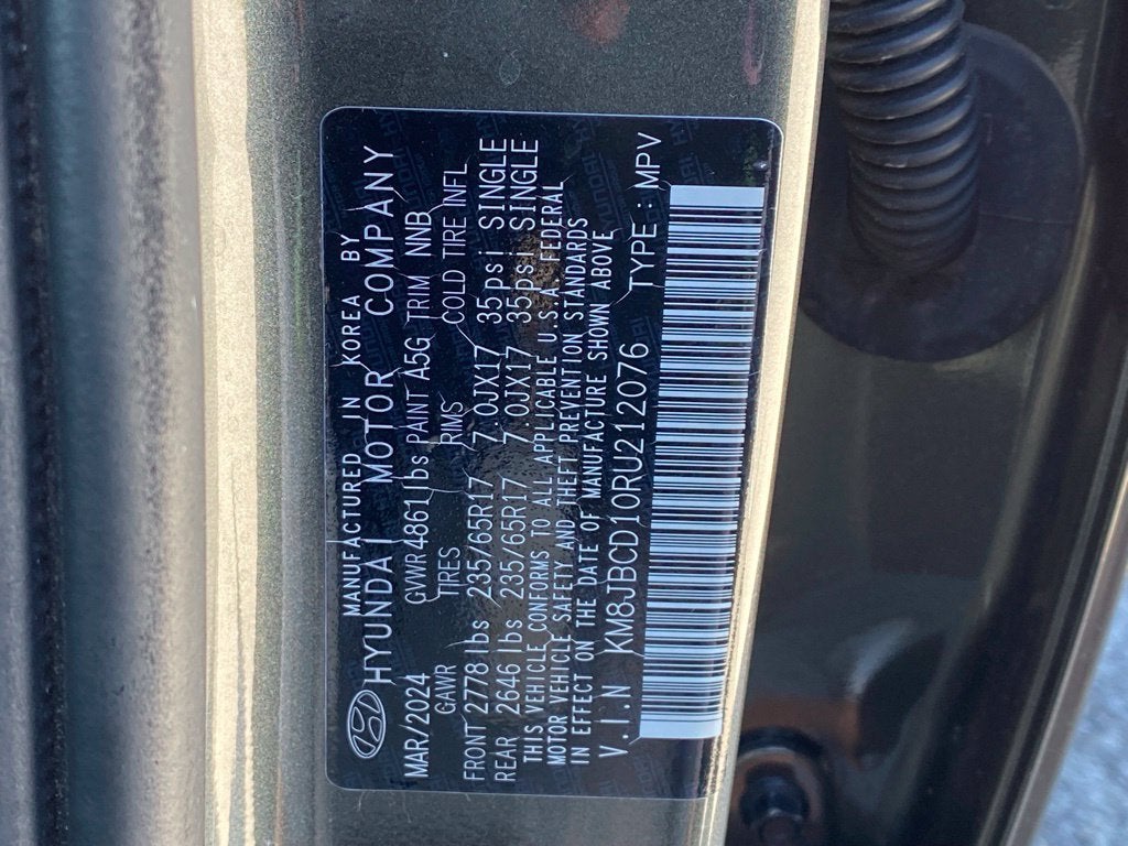 2024 Hyundai Tucson Hybrid Blue
