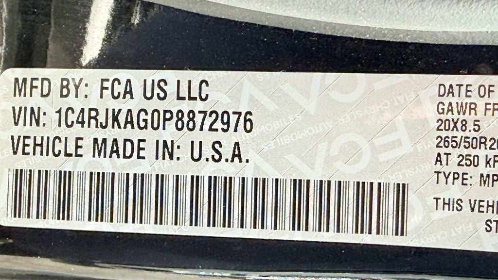 2023 Jeep Grand Cherokee L Altitude