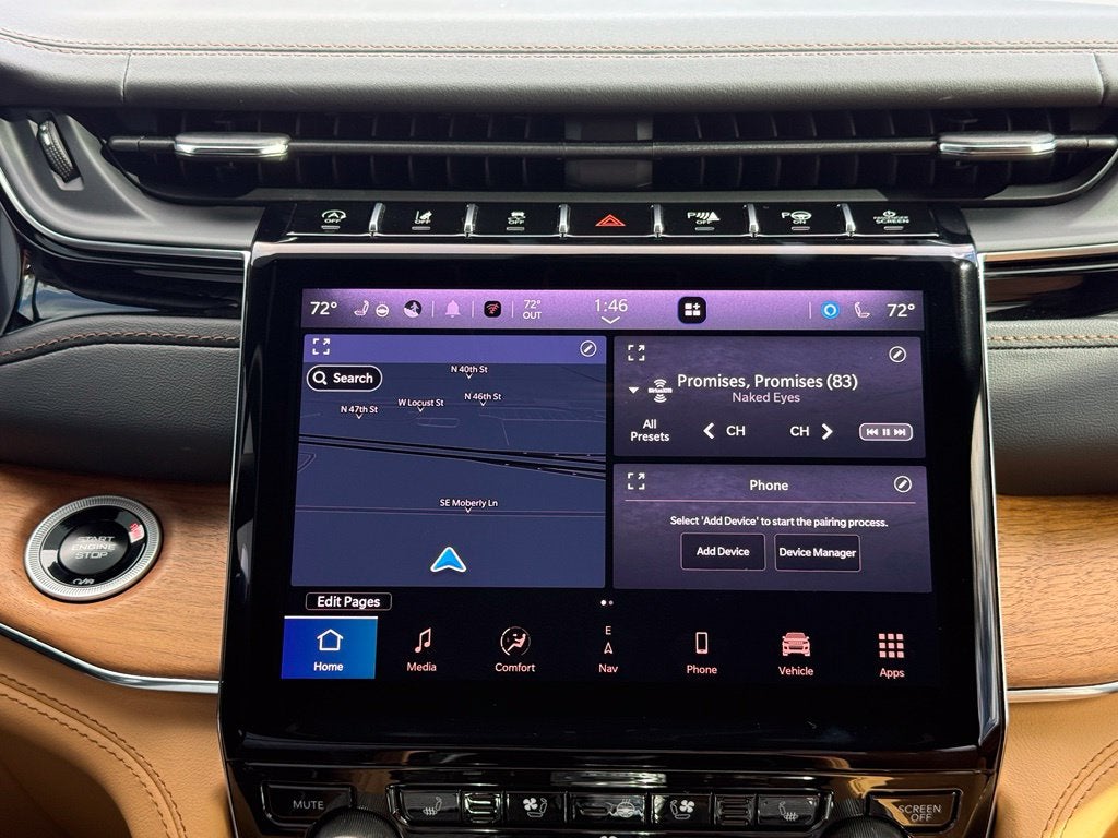 2025 Jeep Grand Cherokee L Summit Obsidian - 4WD / PANORAMIC SUNROOF