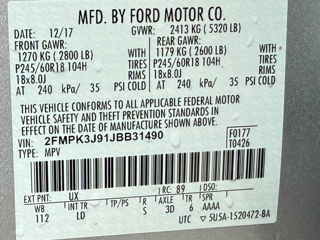 2018 Ford Edge SEL **WOW** MUST SEE