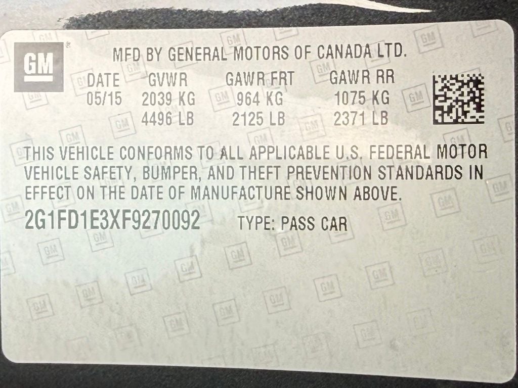 2015 Chevrolet Camaro 1LT LOW MILES