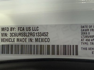 2024 RAM 2500 Limited CLEAN CAR FAX / 1 OWNER