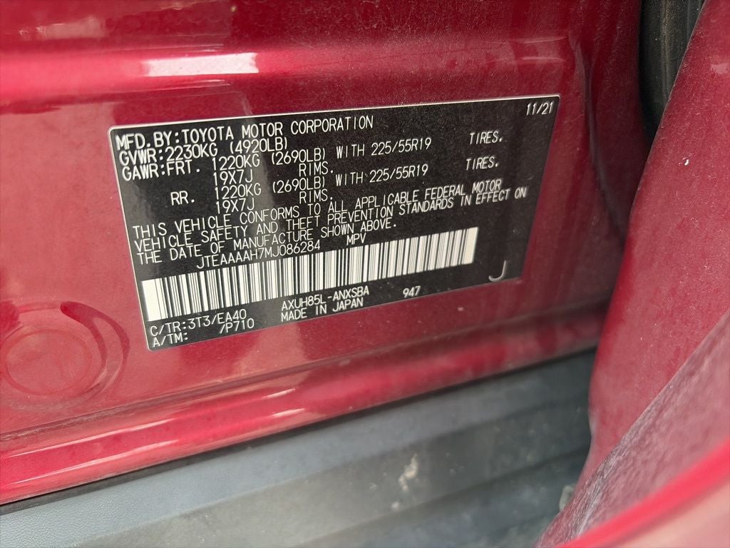 2021 Toyota Venza Limited AWD